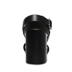 SteveMadden All New HOLLAND BLACK LEATHER