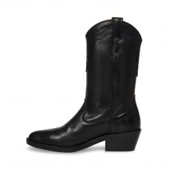 SteveMadden All New LAREDO BLACK LEATHER 8 SteveMadden All New LAREDO BLACK LEATHER