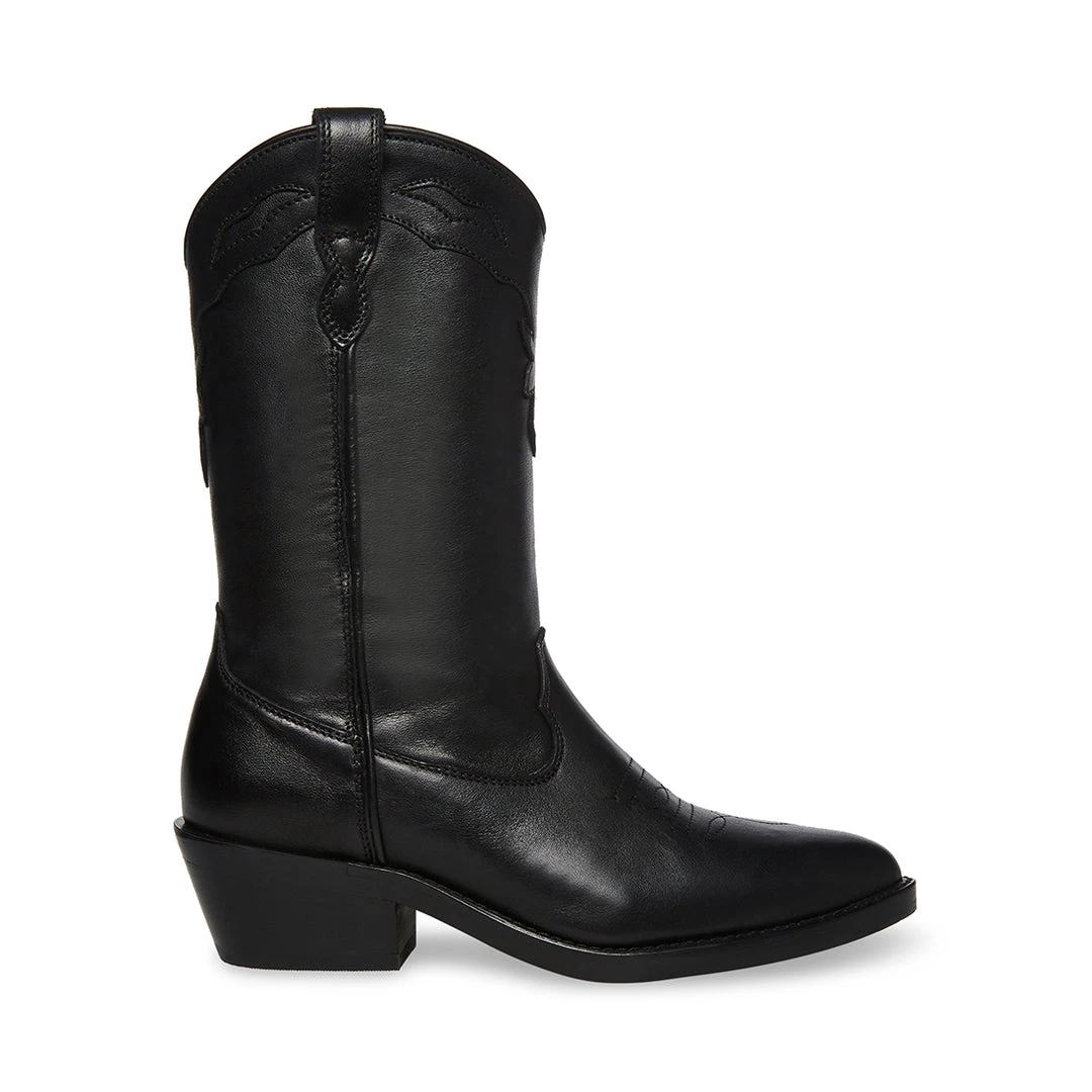 SteveMadden All New LAREDO BLACK LEATHER 1 SteveMadden All New LAREDO BLACK LEATHER