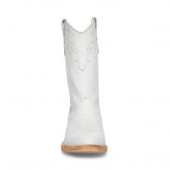 SteveMadden All New LAREDO WHITE LEATHER