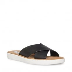 SteveMadden All New PERCY BLACK LEATHER