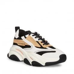 SteveMadden All New POSSESSION BLACK/TAN