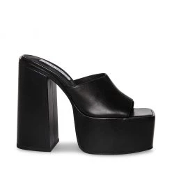 SteveMadden All New TRIXIE BLACK LEATHER