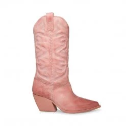 SteveMadden WEST PINK LEATHER