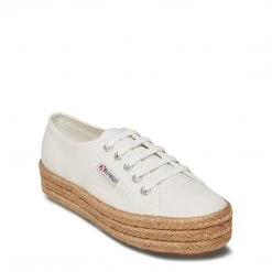 SteveMadden Super Platforms S00CF20 WHITE FABRIC