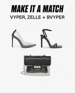 SteveMadden SHOP THE LOOK VYPER + ZELLE + BVYPER BLACK