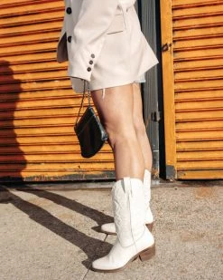 SteveMadden HAYWARD WHITE LEATHER